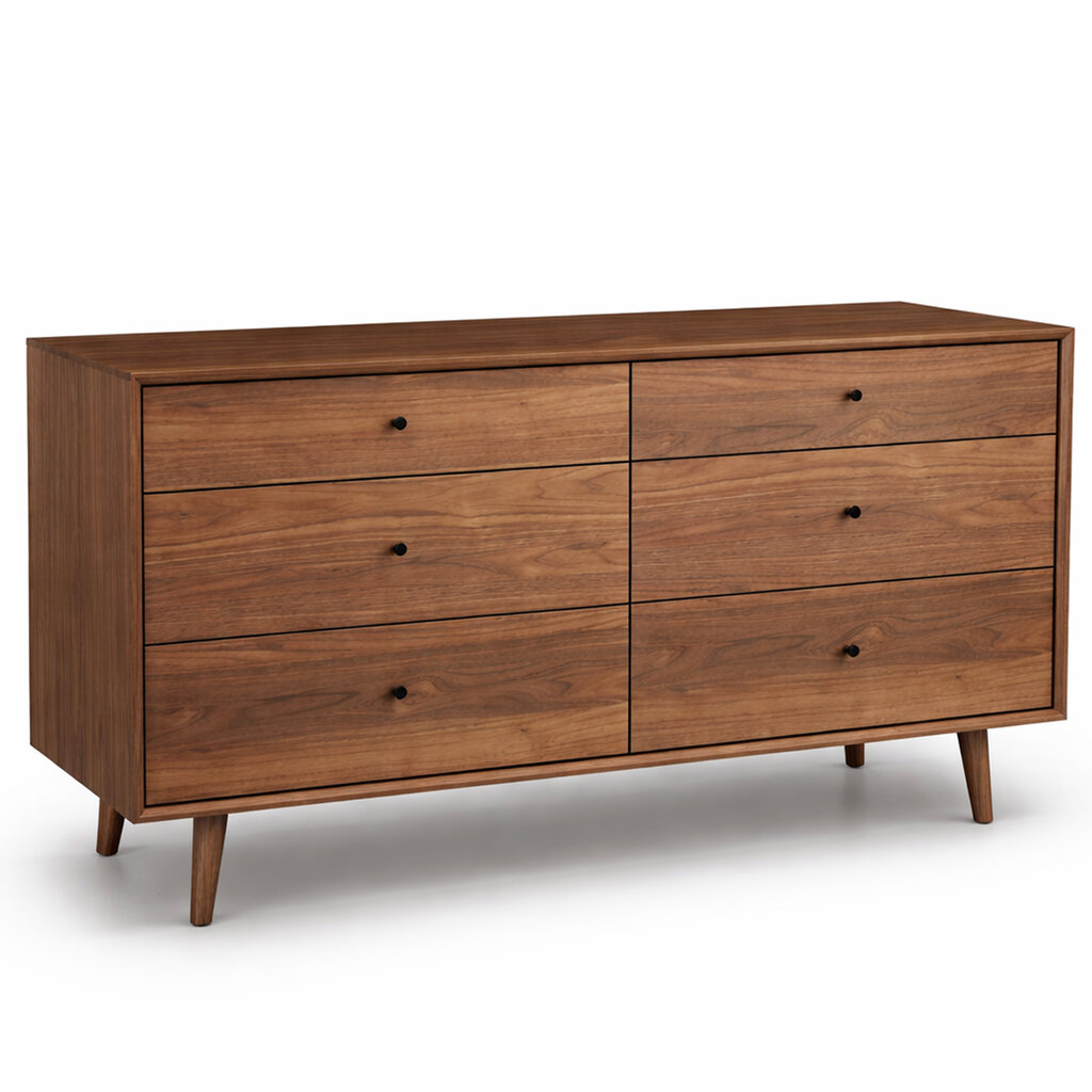 HERMAN 6 DRAWER DRESSER By HUPPE