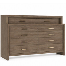 SOLAIRE 10-DRAWER DRESSER DELUXE WALNUT