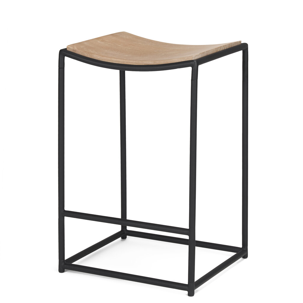 ALEXANDER COUNTER STOOL WOOD NATURAL