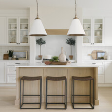 MIRREN COUNTERSTOOL BRAIDED LEATHER BROWN