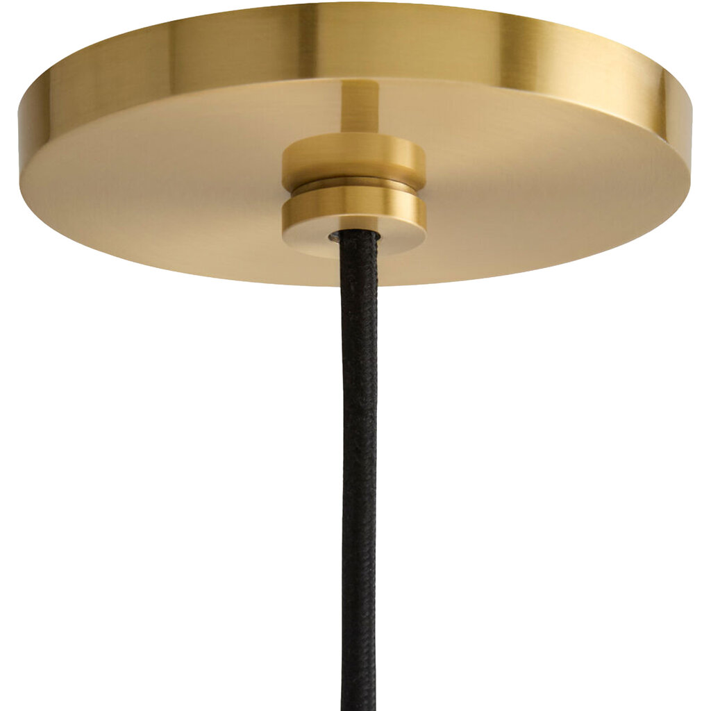 AVERO PENDANT WHITE AND BRASS