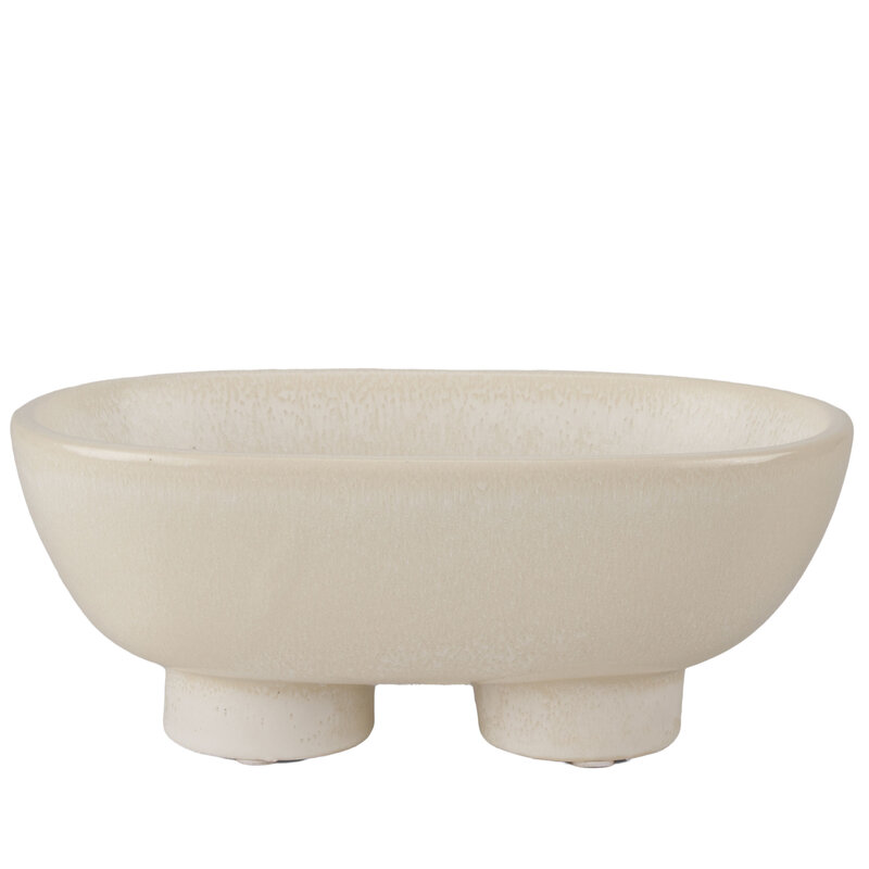 KALI BOWL OVAL CERAMIC