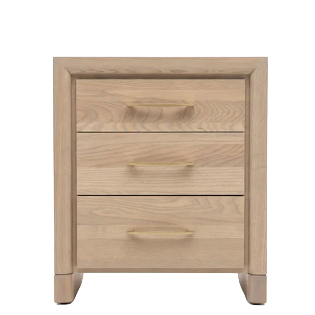 SOLAIRE 3-DRAWER NIGHTSTAND SMALL 22.5"