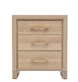 SOLAIRE 3-DRAWER NIGHTSTAND SMALL 22.5"