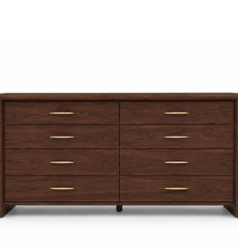 SOLAIRE 8-DRAWER DRESSER WALNUT