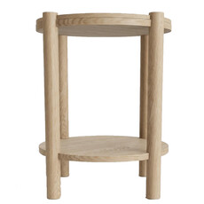 JULES 2-LEVEL SIDE TABLE ROUND