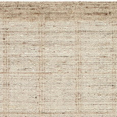 MUNICH GRID HANDMADE 8' X 10' WOOL - SAND OAT NATURAL