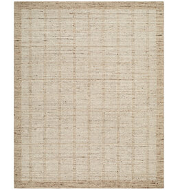 MUNICH GRID HANDMADE 10' X 14' WOOL - SAND OAT NATURAL