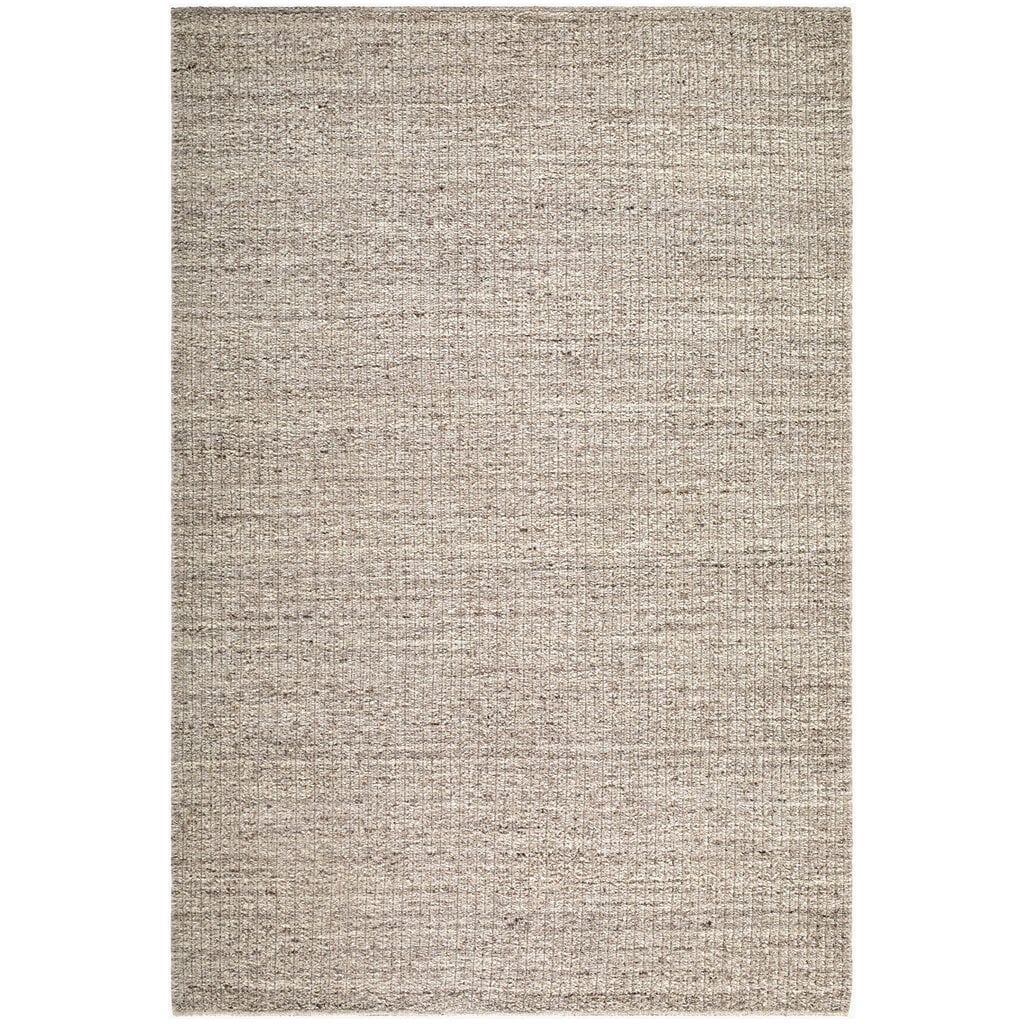 BENSEN LINEAR GROOVE HANDMADE 9' X 12' WOOL - SAND OAT NATURAL