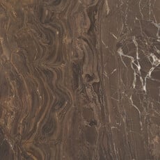 HUGO DINING TABLE ROUND 54" MARBLE DARK BROWN