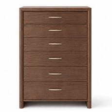 SOLAIRE 6-DRAWER CHEST WALNUT
