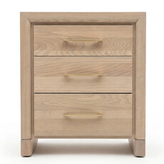 SOLAIRE 3-DRAWER NIGHTSTAND SMALL 22.5"