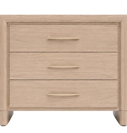 SOLAIRE 3-DRAWER NIGHTSTAND LARGE 28.5"