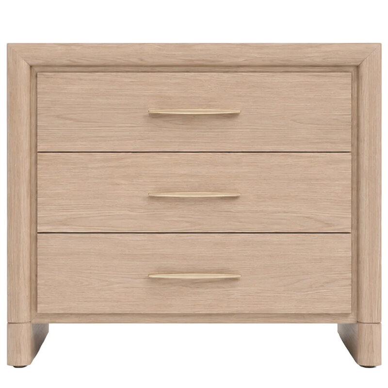 SOLAIRE 3-DRAWER NIGHTSTAND LARGE 28.5"
