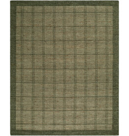 MUNICH GRID HANDMADE RUG MOSS