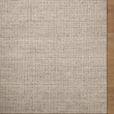 BENSEN LINEAR GROOVE HANDMADE RUG SAND OAT NATURAL