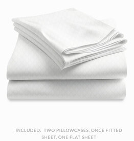 LUSOME TEMPERATURE REGULATING SHEETS - KING- WHITE