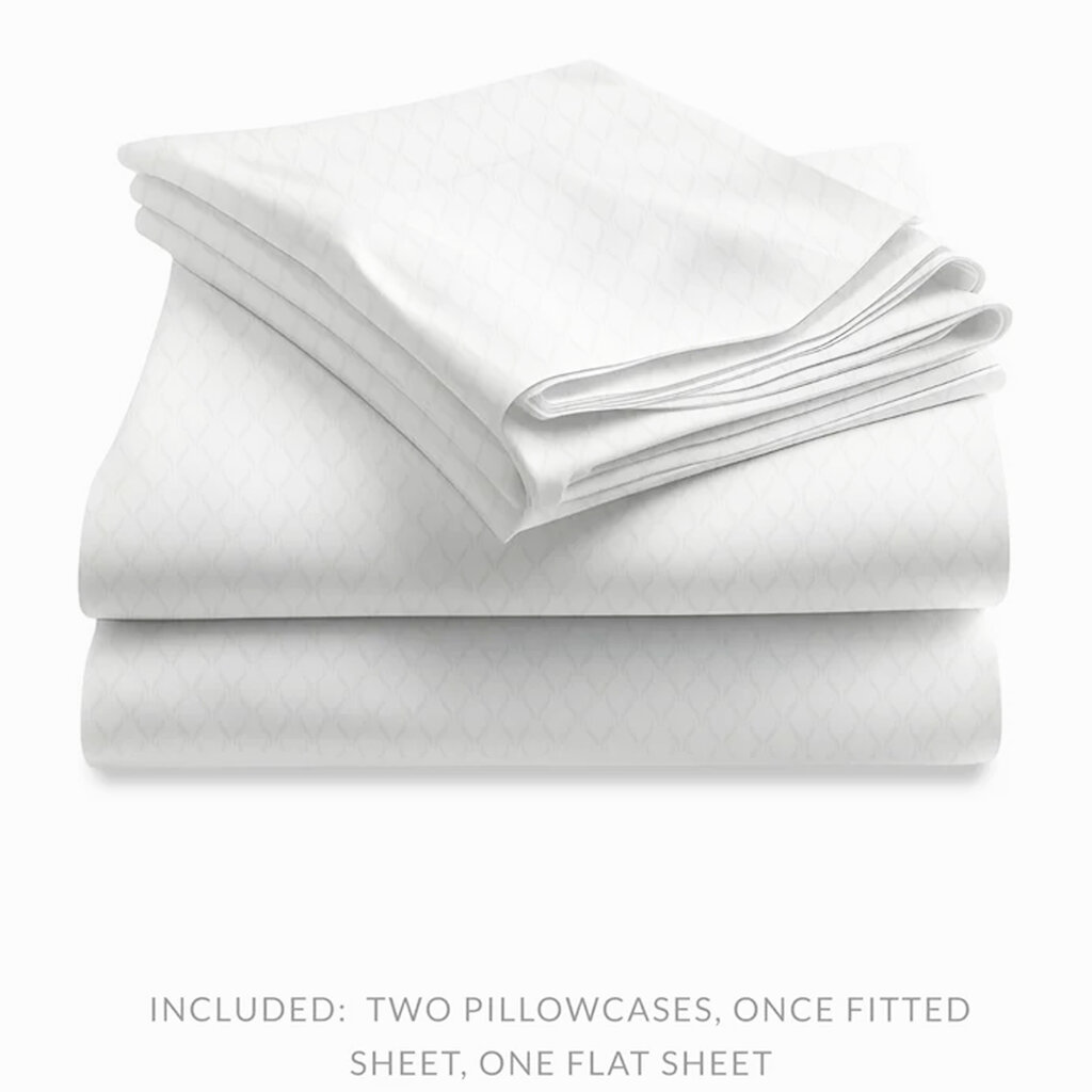 LUSOME TEMPERATURE REGULATING SHEETS - QUEEN - WHITE