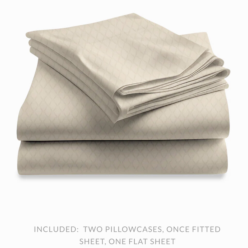 LUSOME TEMPERATURE REGULATING SHEETS - QUEEN - CHAMPAGNE