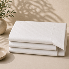 LUSOME TEMPERATURE REGULATING SHEETS - QUEEN - WHITE