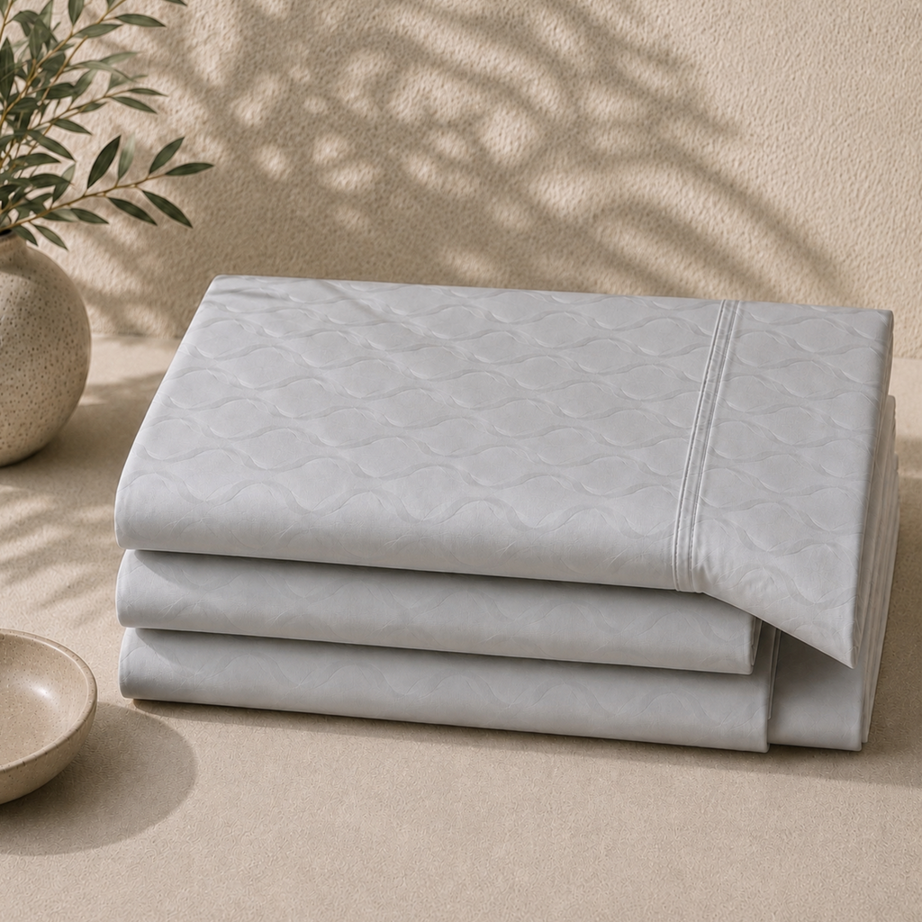 LUSOME TEMPERATURE REGULATING SHEETS - QUEEN - PLATINUM