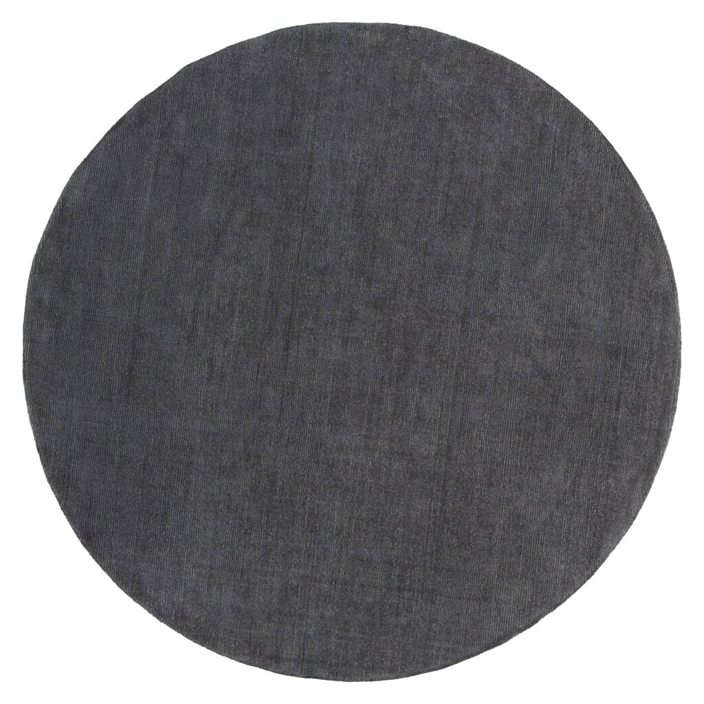 MYST RIBBED RUG CHARCOAL