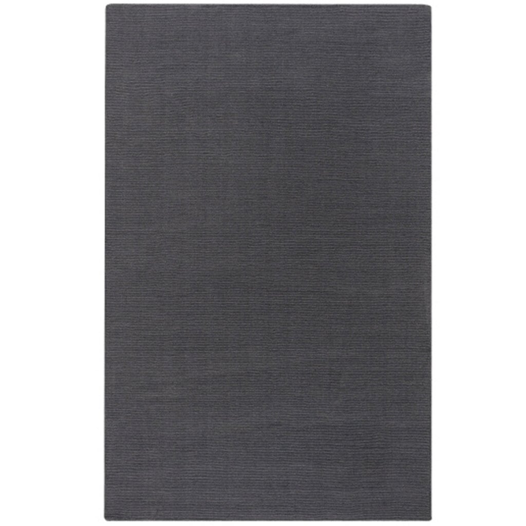MYST RIBBED RUG CHARCOAL