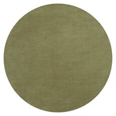 MYST RIBBED RUG OLIVE GREEN