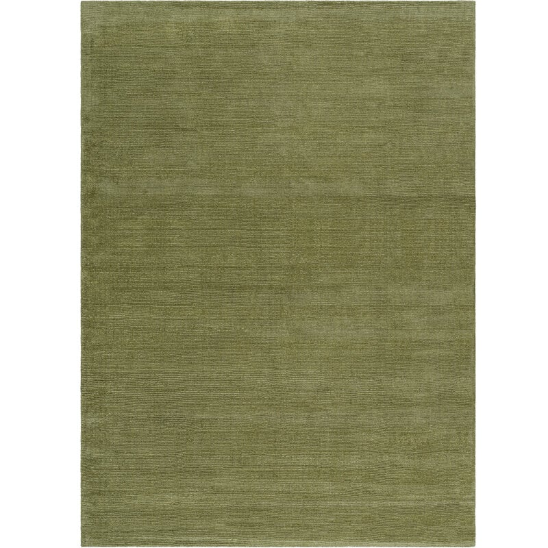 MYST RIBBED RUG OLIVE GREEN