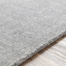 BARI RIBBED RUG GREY