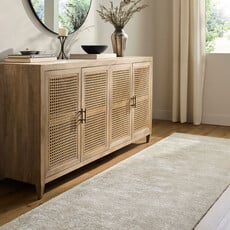 REMERGE RIBBED RUG SAND