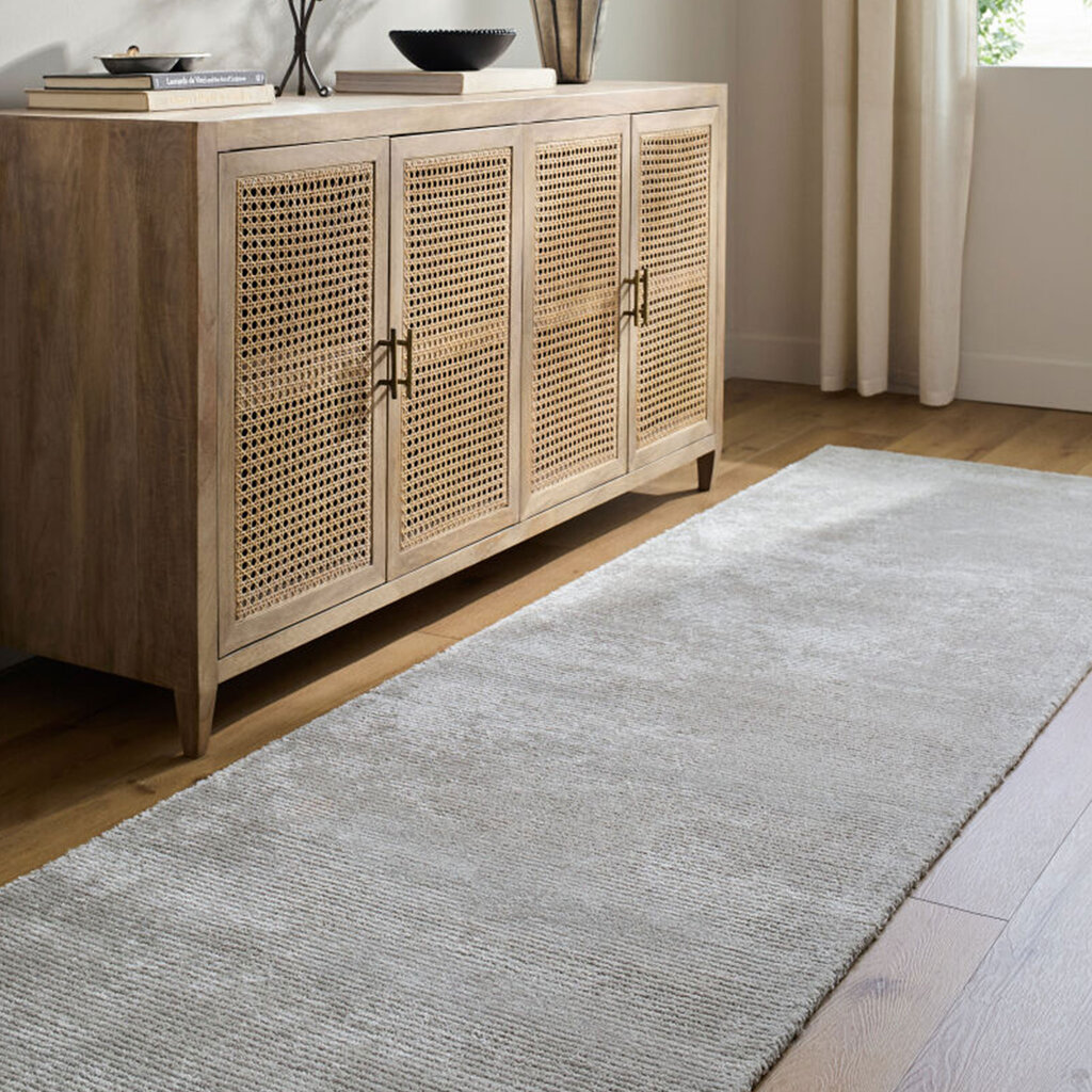 REMERGE RIBBED RUG GREY