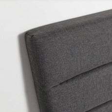 GEMINI BED DARK GREY Storage Optional