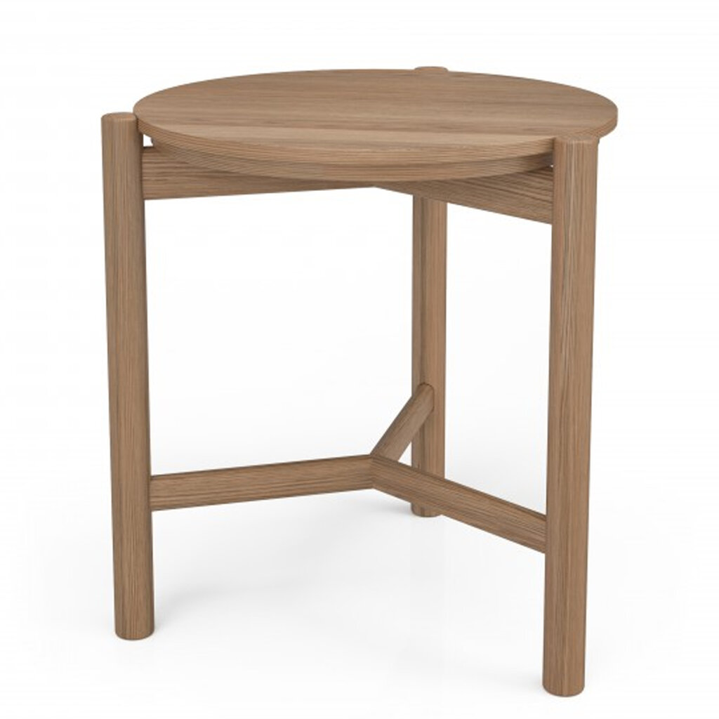 BOWIE ROUND SIDE TABLE OAK By HUPPE