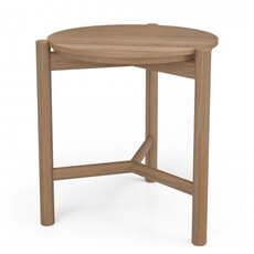 BOWIE ROUND SIDE TABLE OAK By HUPPE