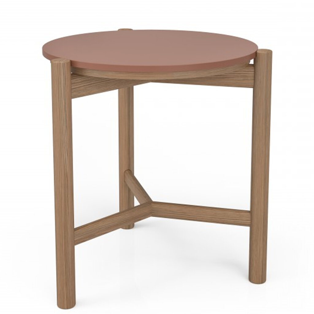 BOWIE ROUND SIDE TABLE OAK By HUPPE