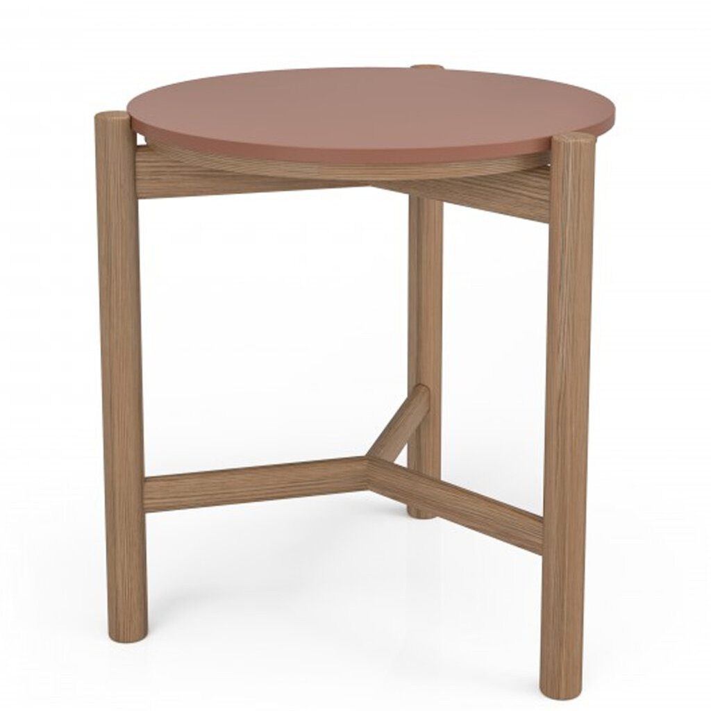 BOWIE ROUND SIDE TABLE OAK By HUPPE