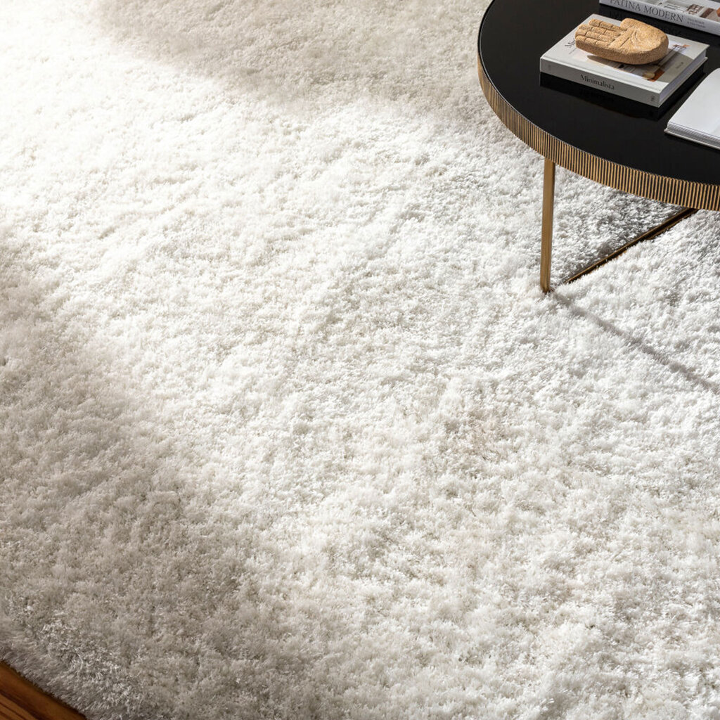 THE PERFECT SHAG RUG WHITE