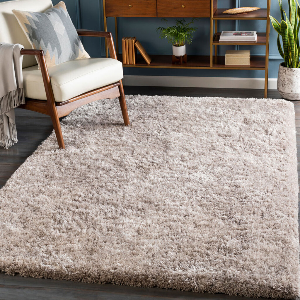 THE PERFECT SHAG RUG TAUPE