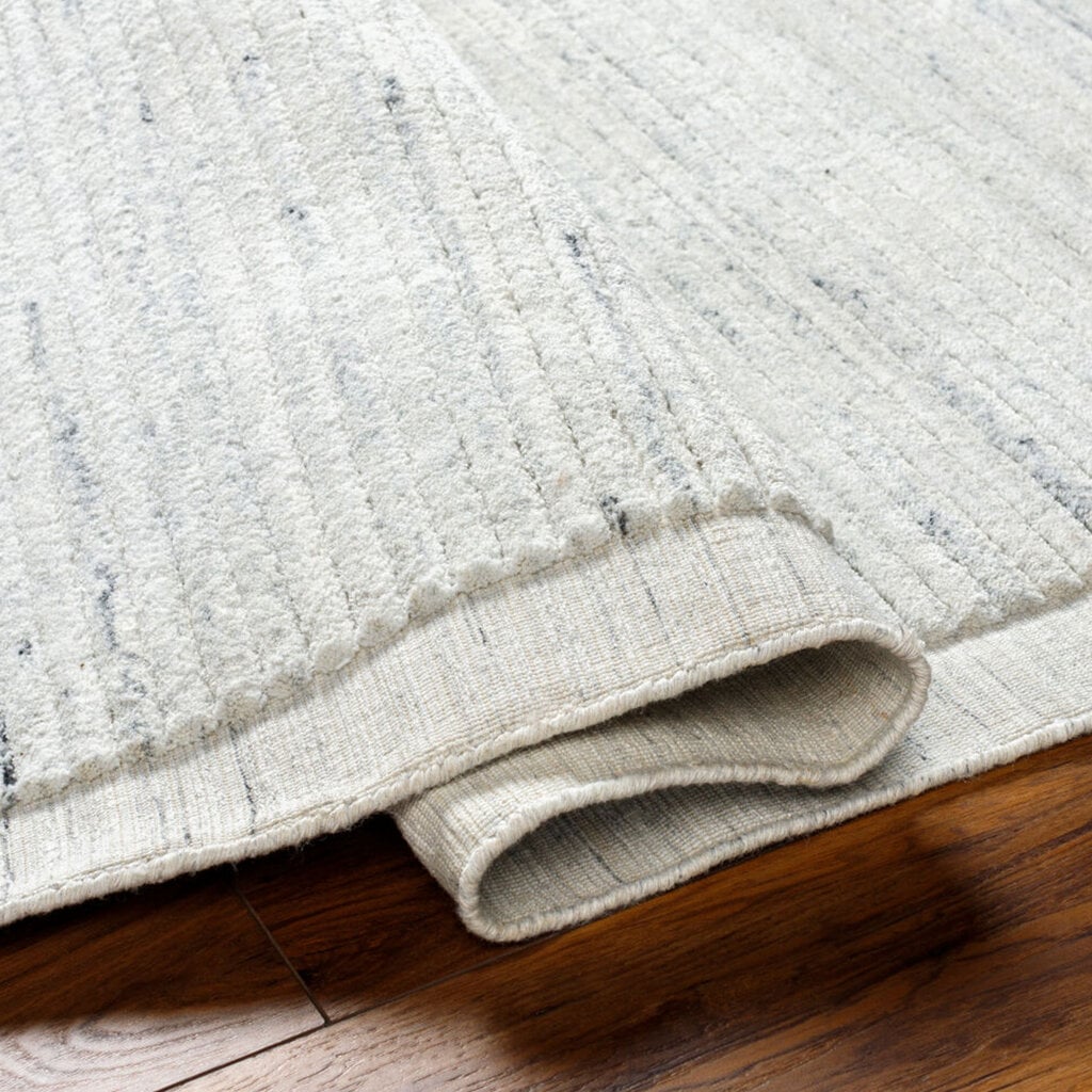 CAMDEN RIBBED RUG IVORY