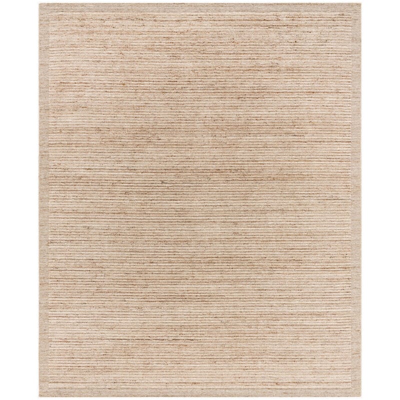 CAMDEN RIBBED RUG SAND
