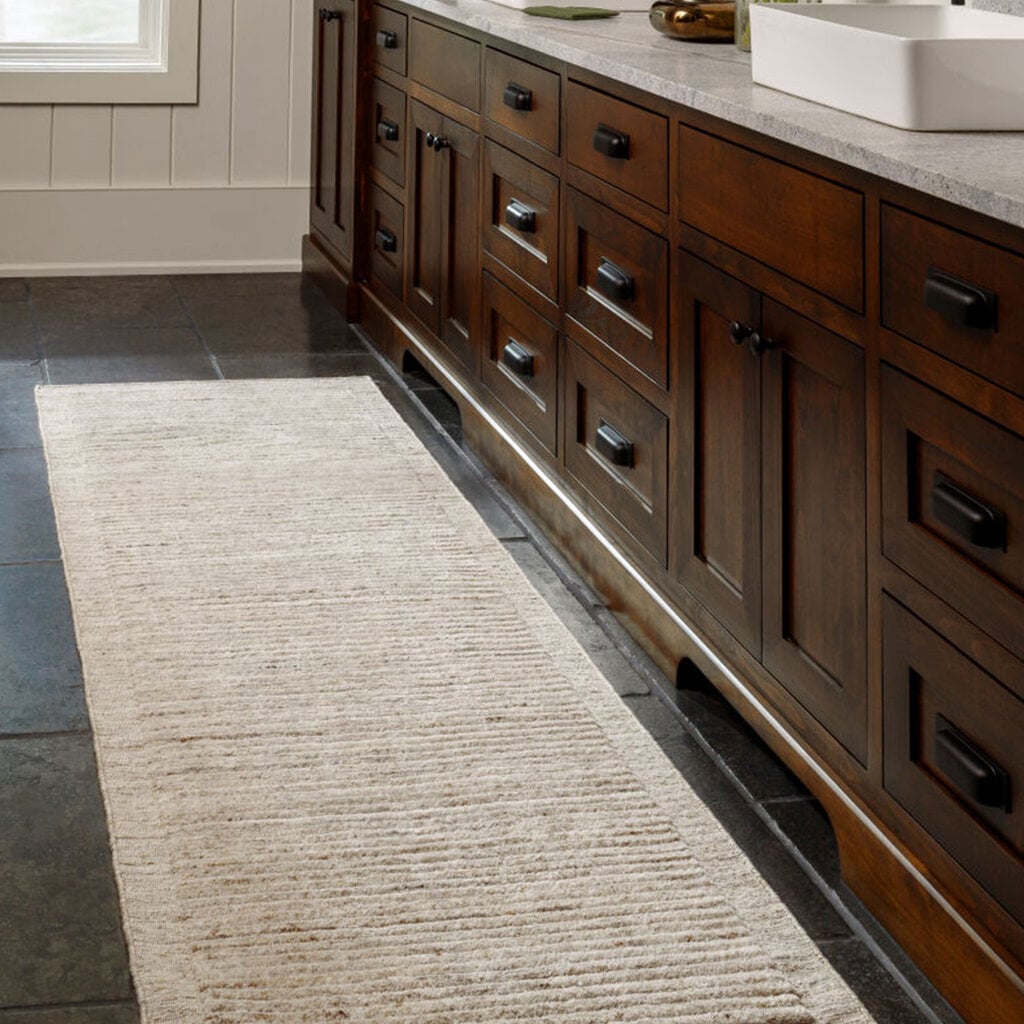 CAMDEN RIBBED RUG SAND