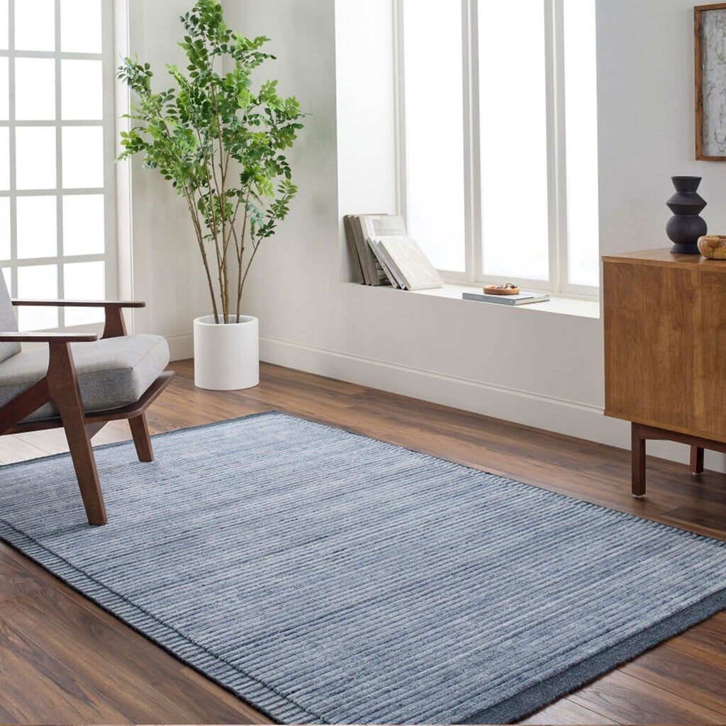 CAMDEN RIBBED RUG INDIGO