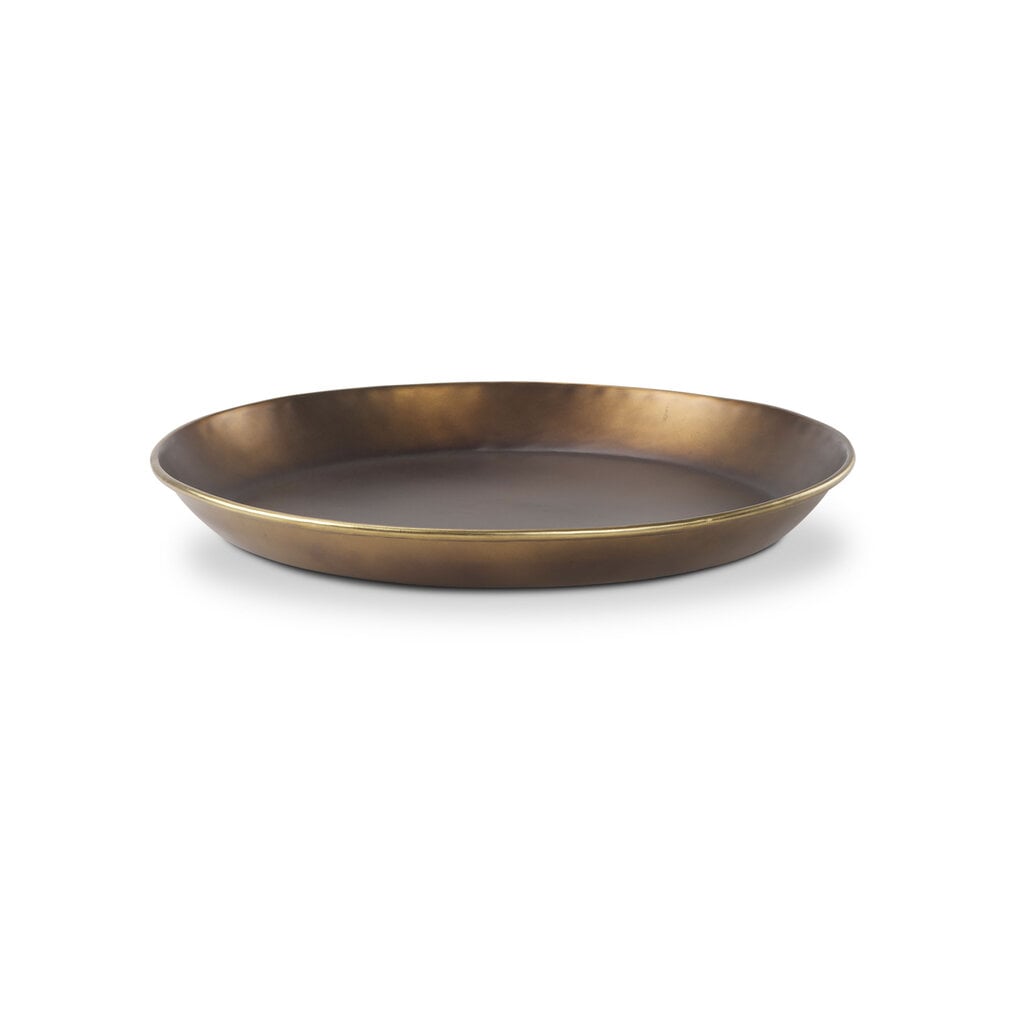 WESTON ALUMINUM TRAY BRASS 20"