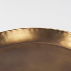WESTON ALUMINUM TRAY BRASS 20"