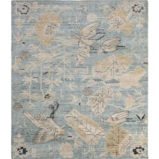 AVIARY WOOL RUG SKY