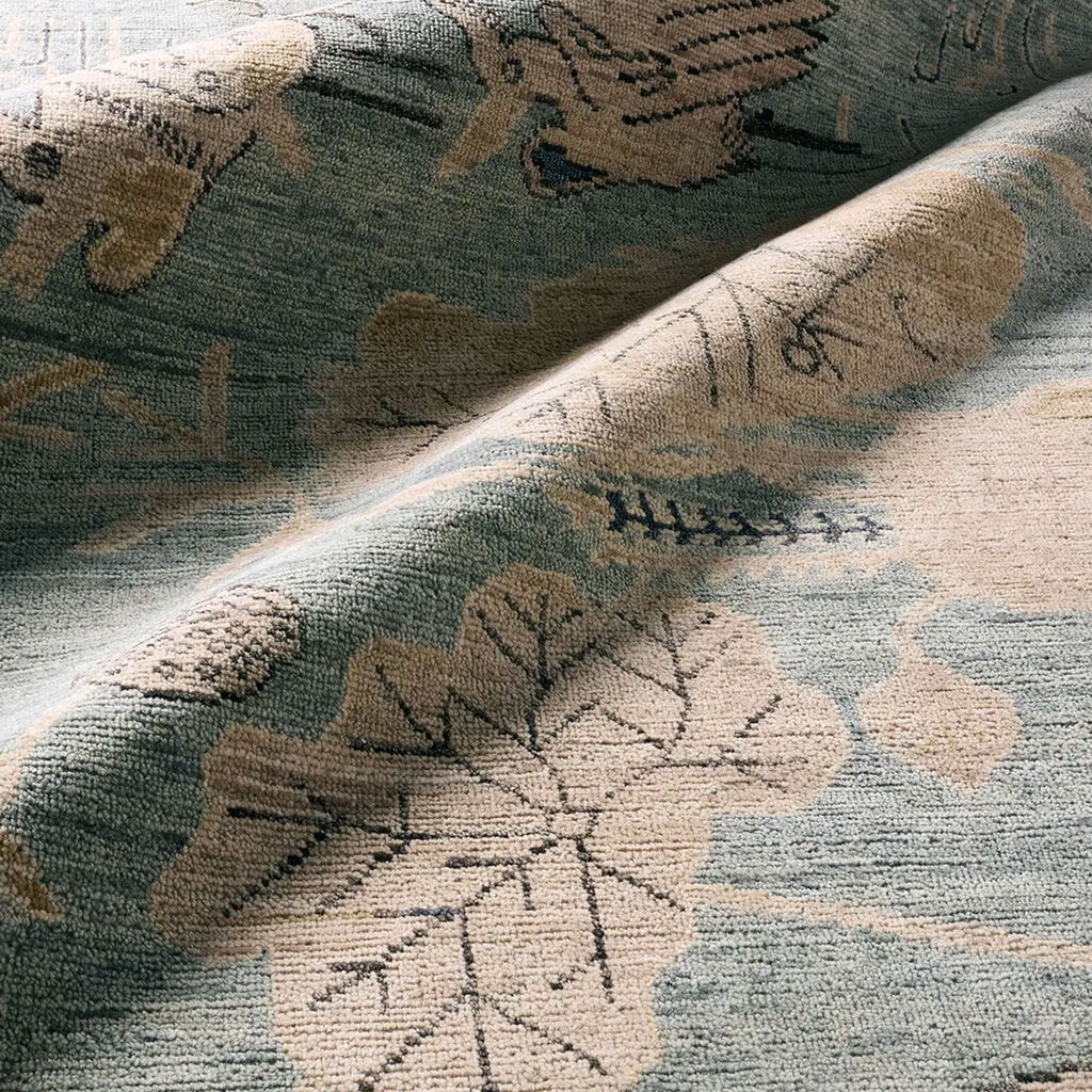 AVIARY WOOL RUG SKY