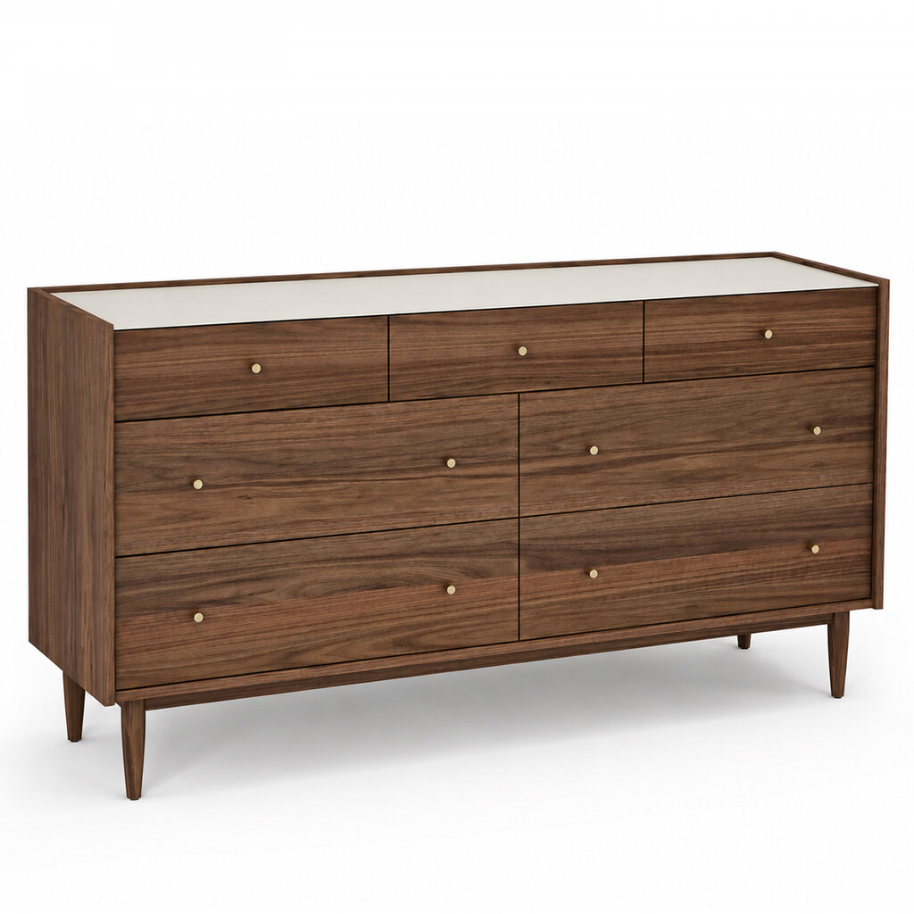 MARVIN 7 DRAWER DRESSER By HUPPE