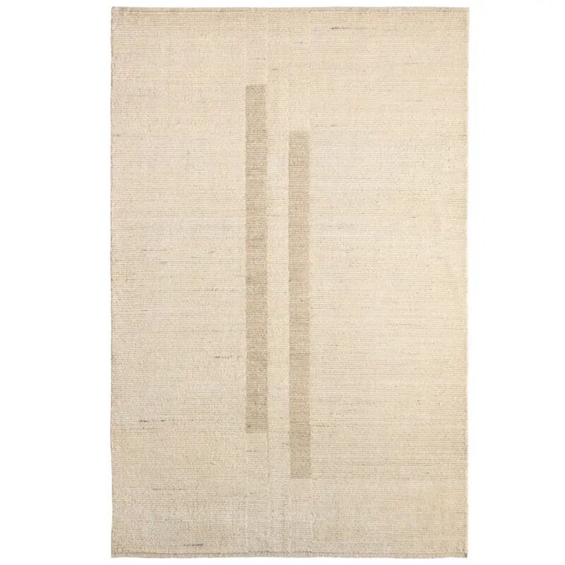 NORDBY WOOL RUG FLAX