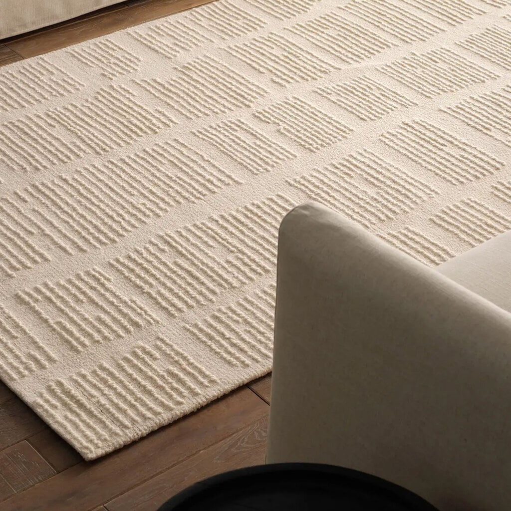 FAIRMONT WOOL RUG IVORY
